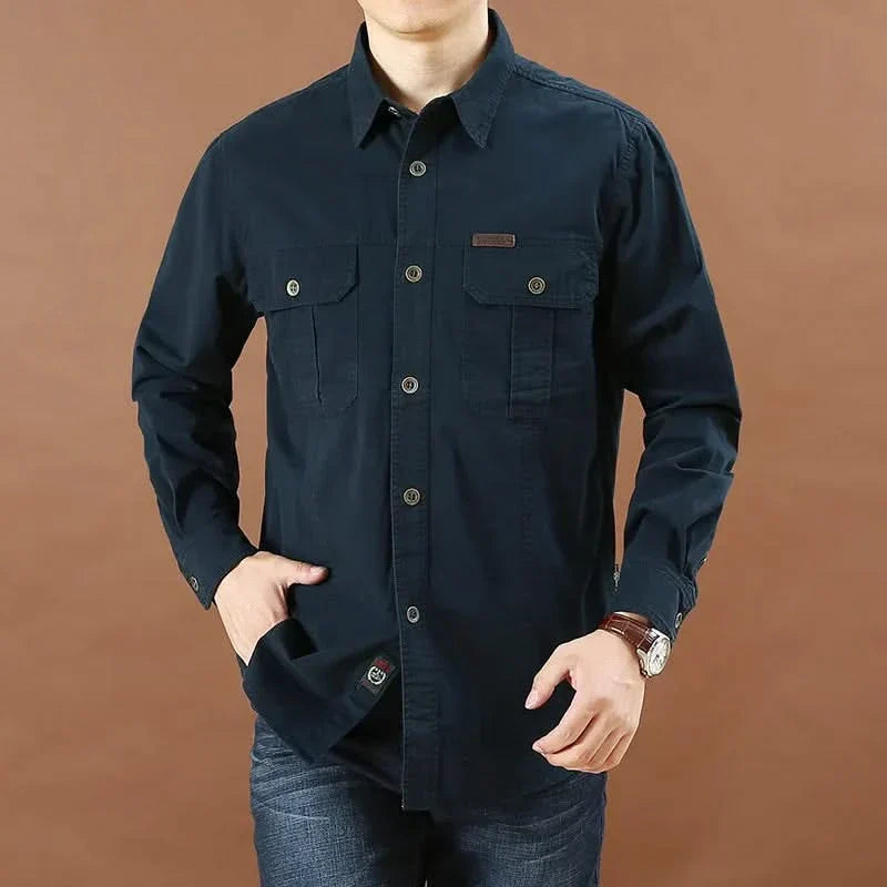 TAVREN | Safari shirt with utility pockets
