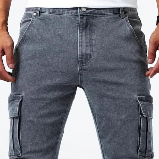 MACKENZIE | Cargo trousers with slim pockets
