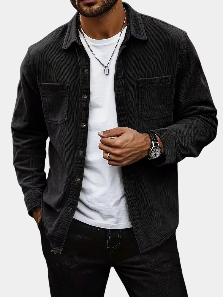 CHARLIE | Corduroy shirt-jacket