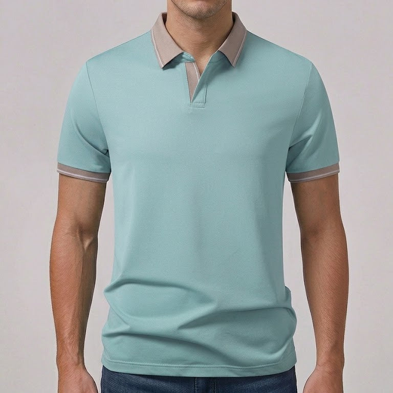 ARTHUR | Polo with Johnny collar