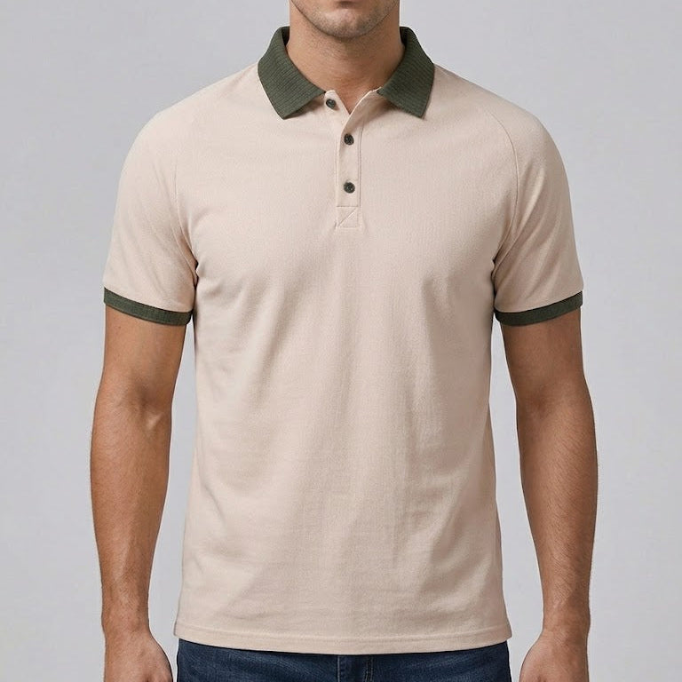 EDWARD | Polo shirt with contrast trim
