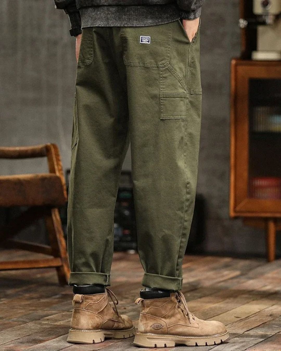 CHARLIE | Cargo trousers with flap pockets