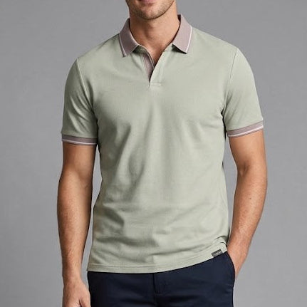 ARTHUR | Polo with Johnny collar