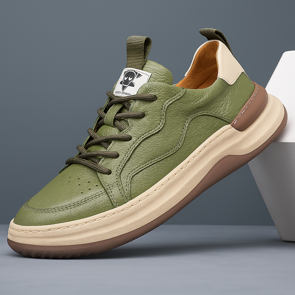 HUDSON | Sneakers with contoured panel design