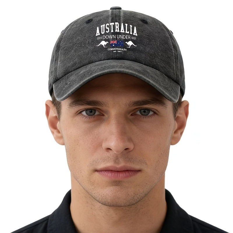 CHARLOTTE | Retro washed cap with curved brim