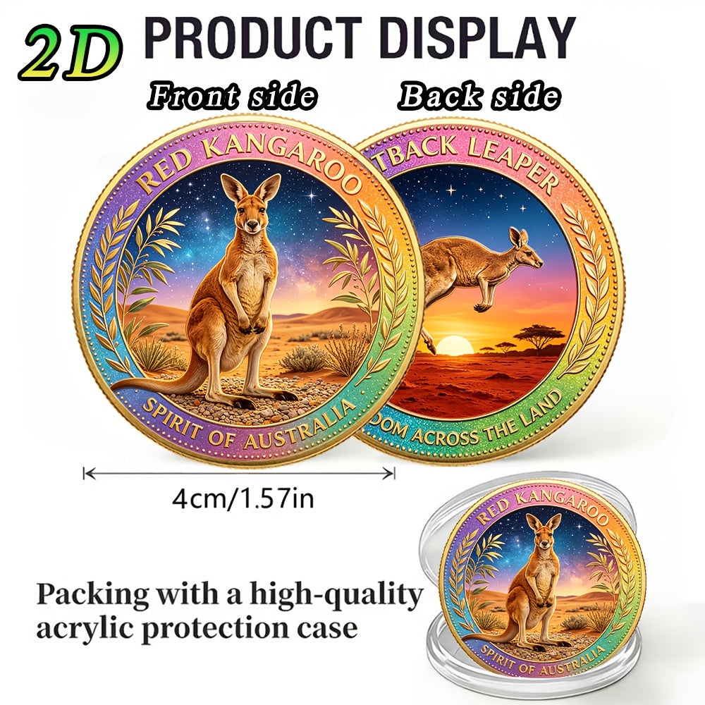 EVE | Commemorative coin with kangaroo design