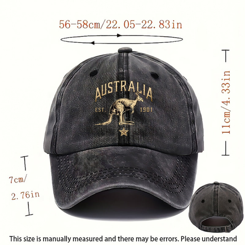 EVE | Baseball cap with kangaroo print