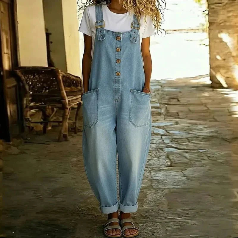 BROOKE | Overalls with wide-leg fit