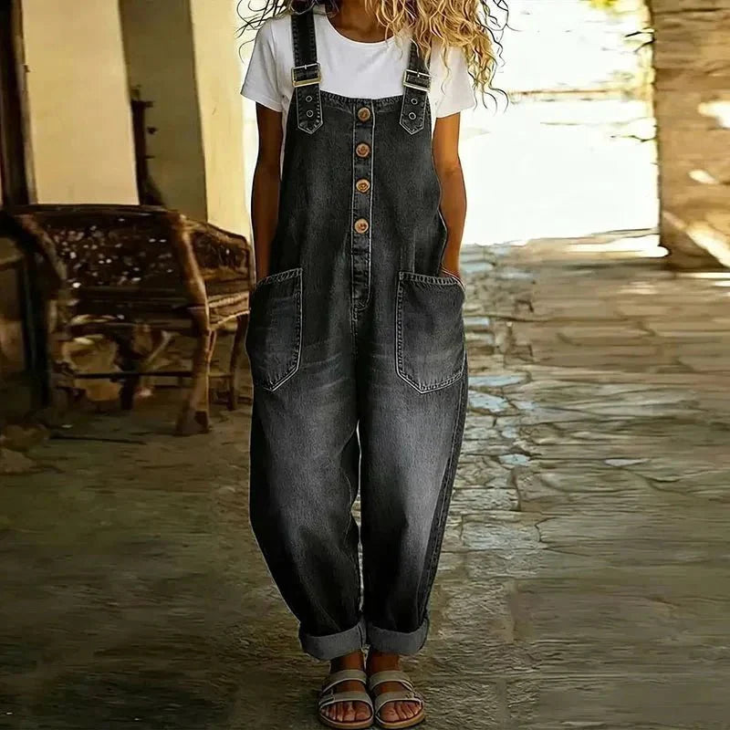 BROOKE | Overalls with wide-leg fit