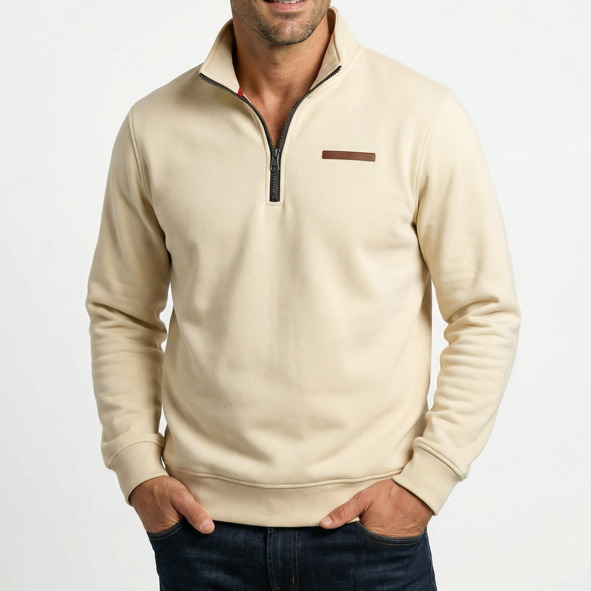 GEORGE | Fleece sweatshirt with relaxed fit