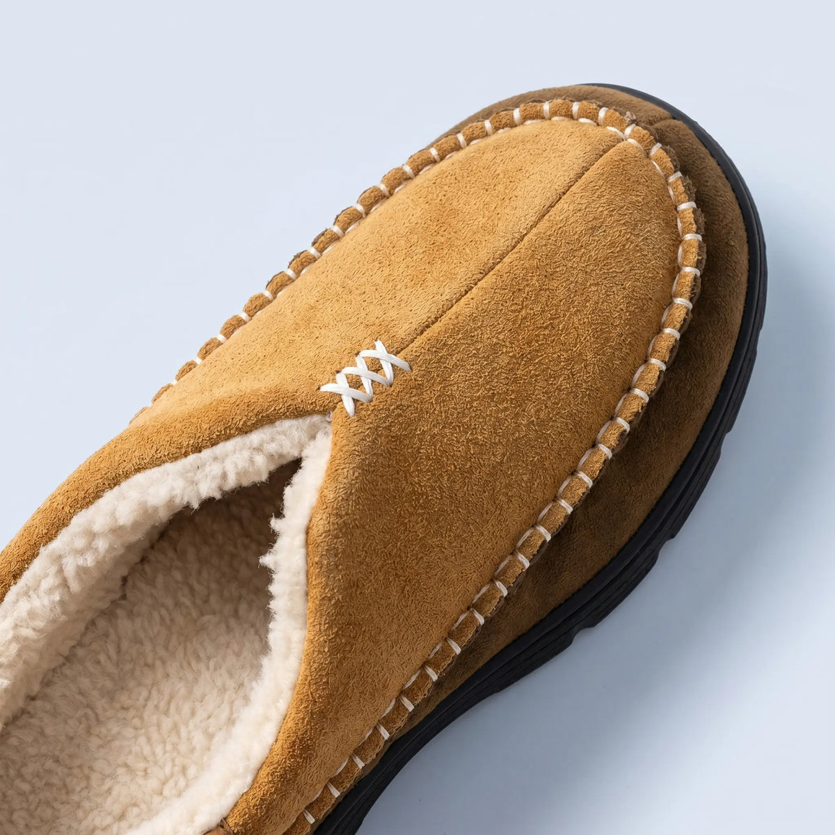 OLIVER | Moccasin with fleece lining