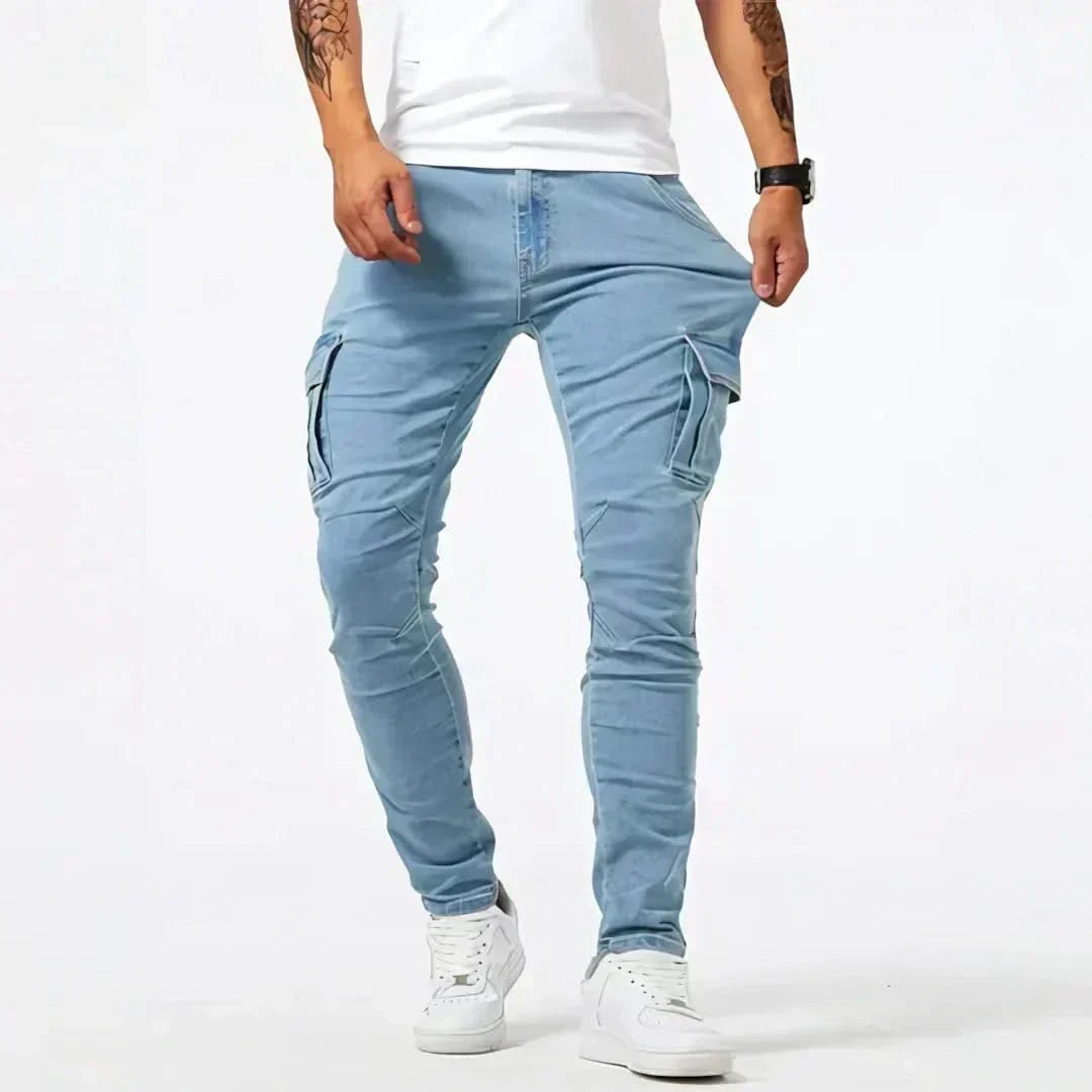 MACKENZIE | Cargo trousers with slim pockets
