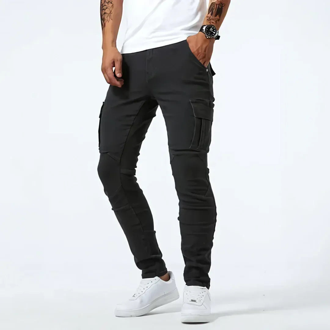 MACKENZIE | Cargo trousers with slim pockets