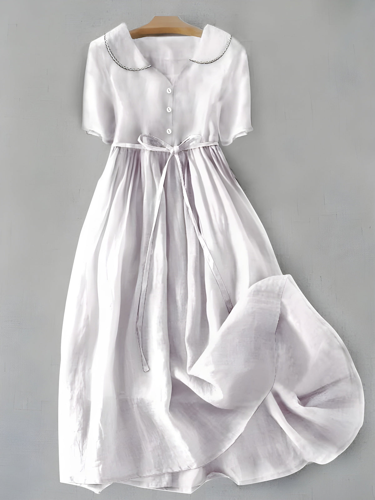 MIA | Midi dress with waist tie