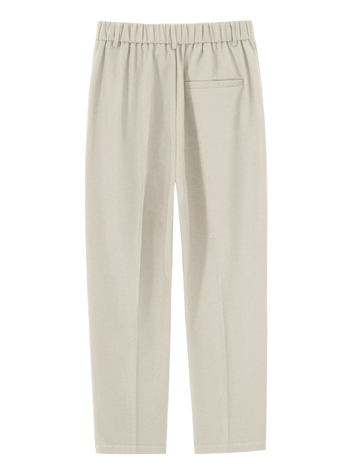 AURELIA | Straight-leg trousers with elastic waistband