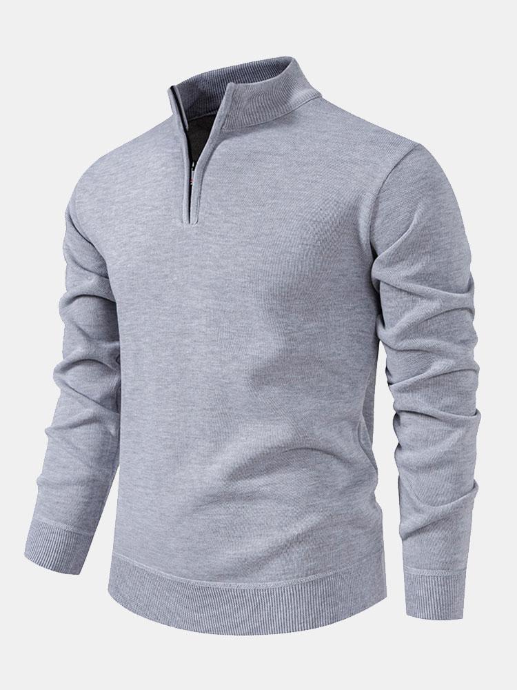 TEDDY | Zip sweater with relaxed fit
