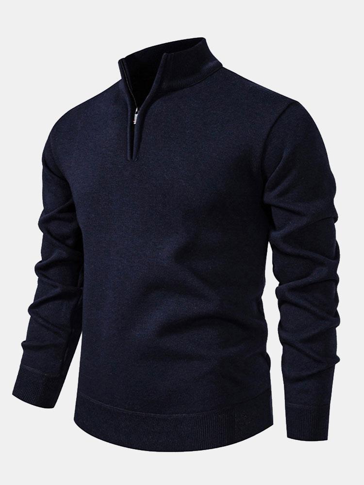 TEDDY | Zip sweater with relaxed fit