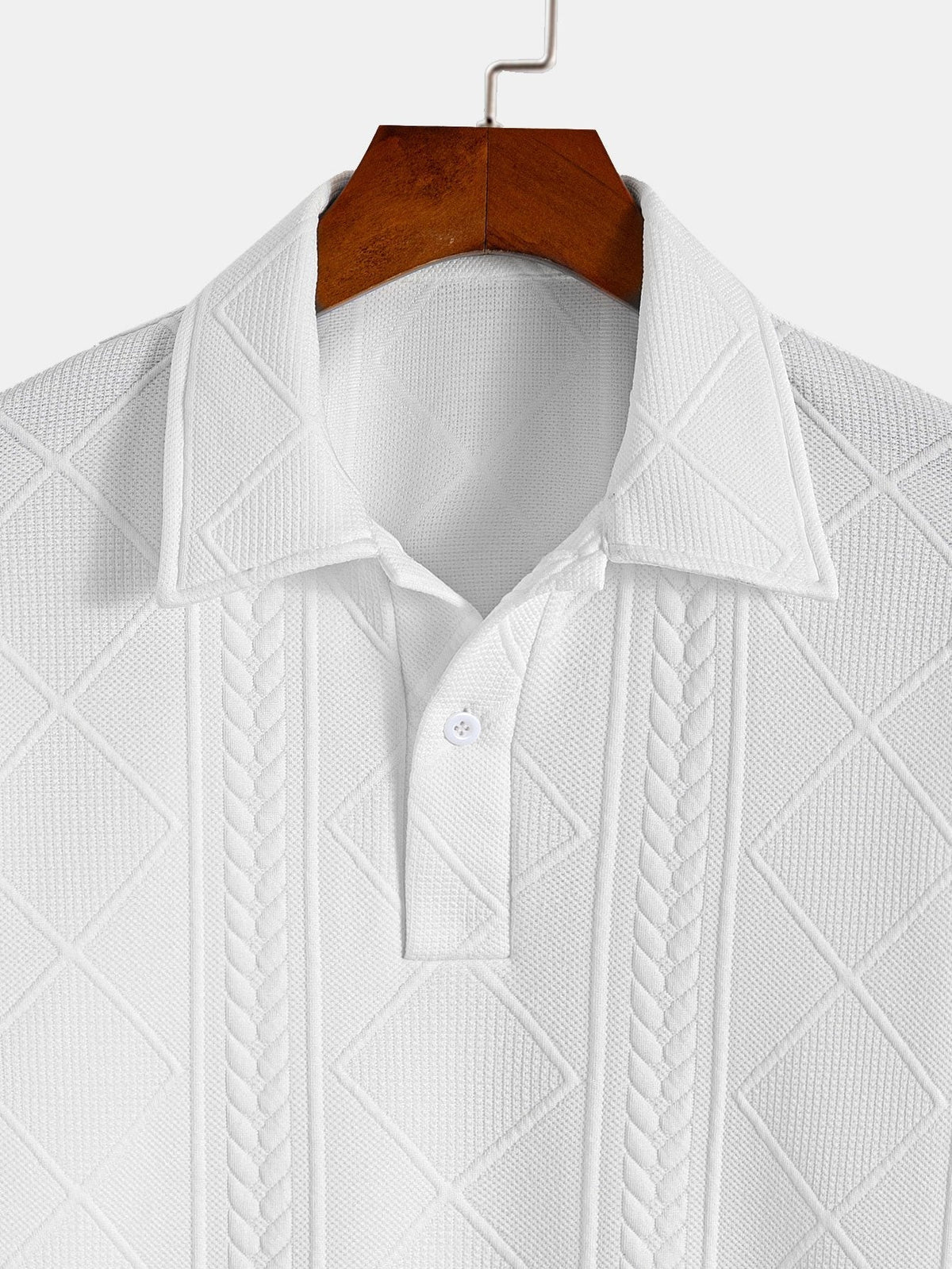 OSCAR | Set with geometric print polo