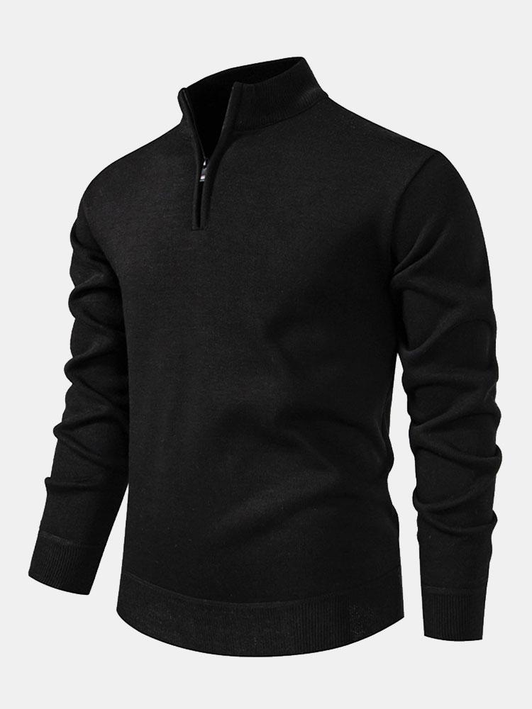 TEDDY | Zip sweater with relaxed fit