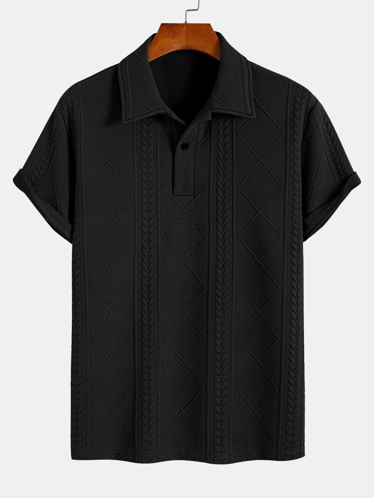 OSCAR | Set with geometric print polo