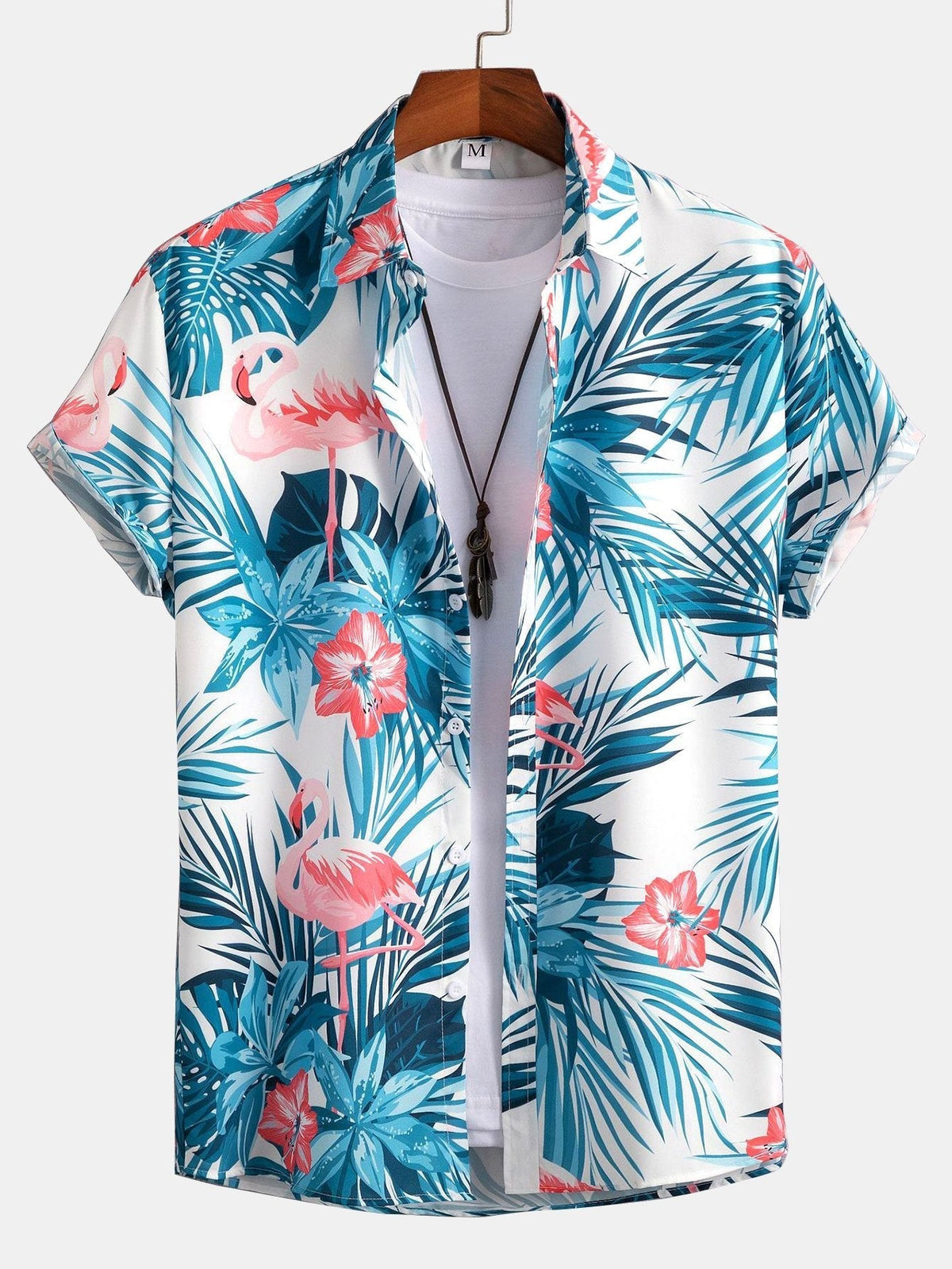 ROSE | Set with flamingo print