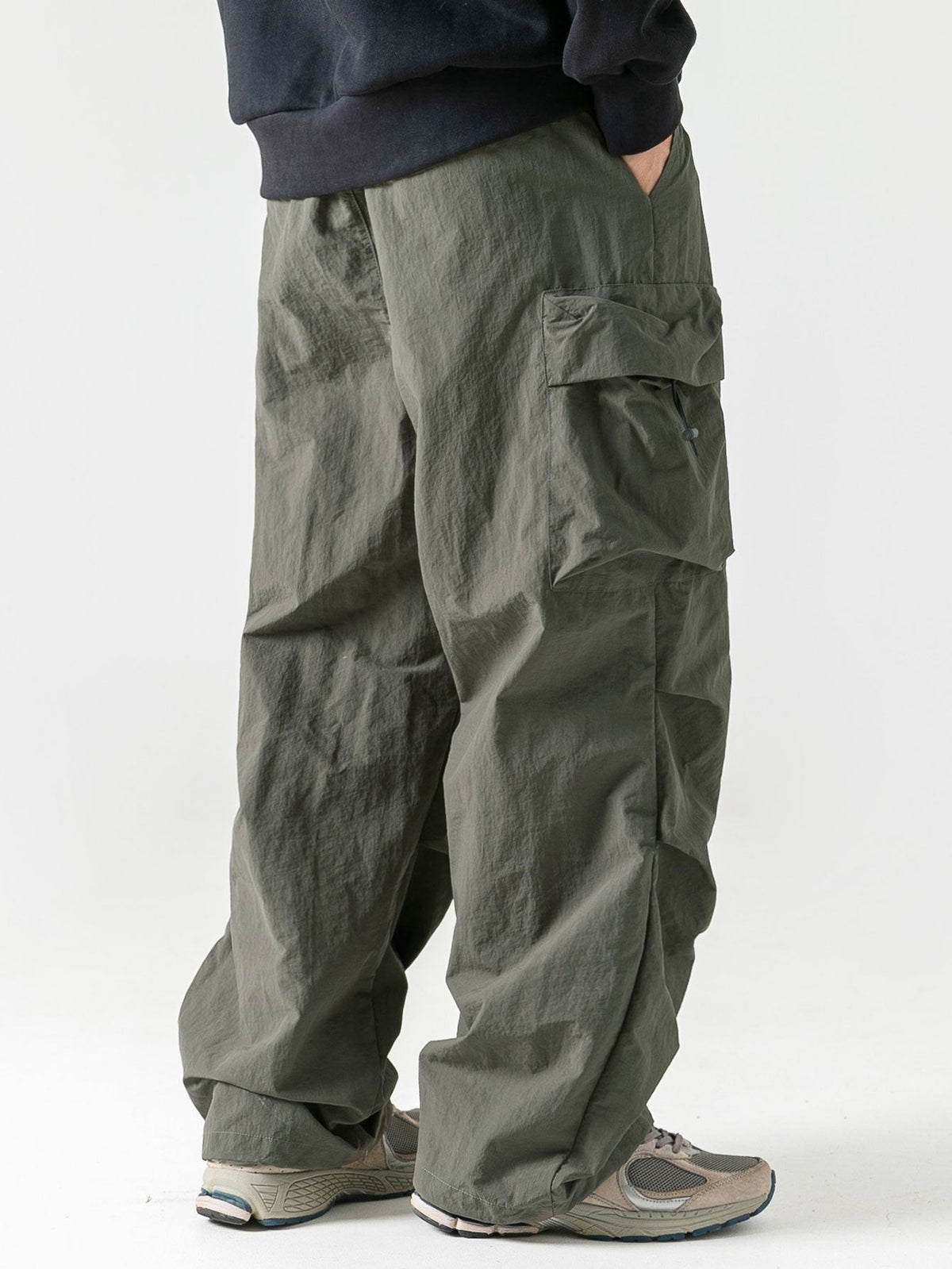 GEORGE | Parachute trousers with water-resistant finish