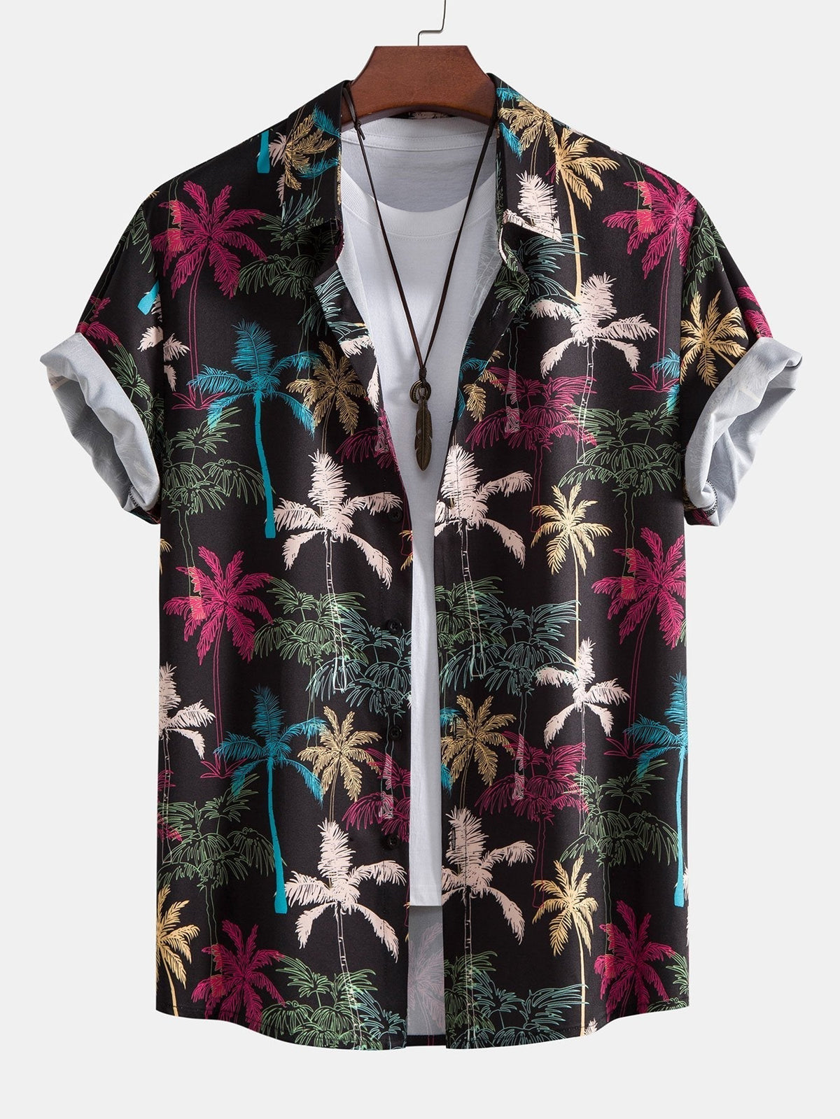 SUMMER | Shirt and shorts set with all-over print
