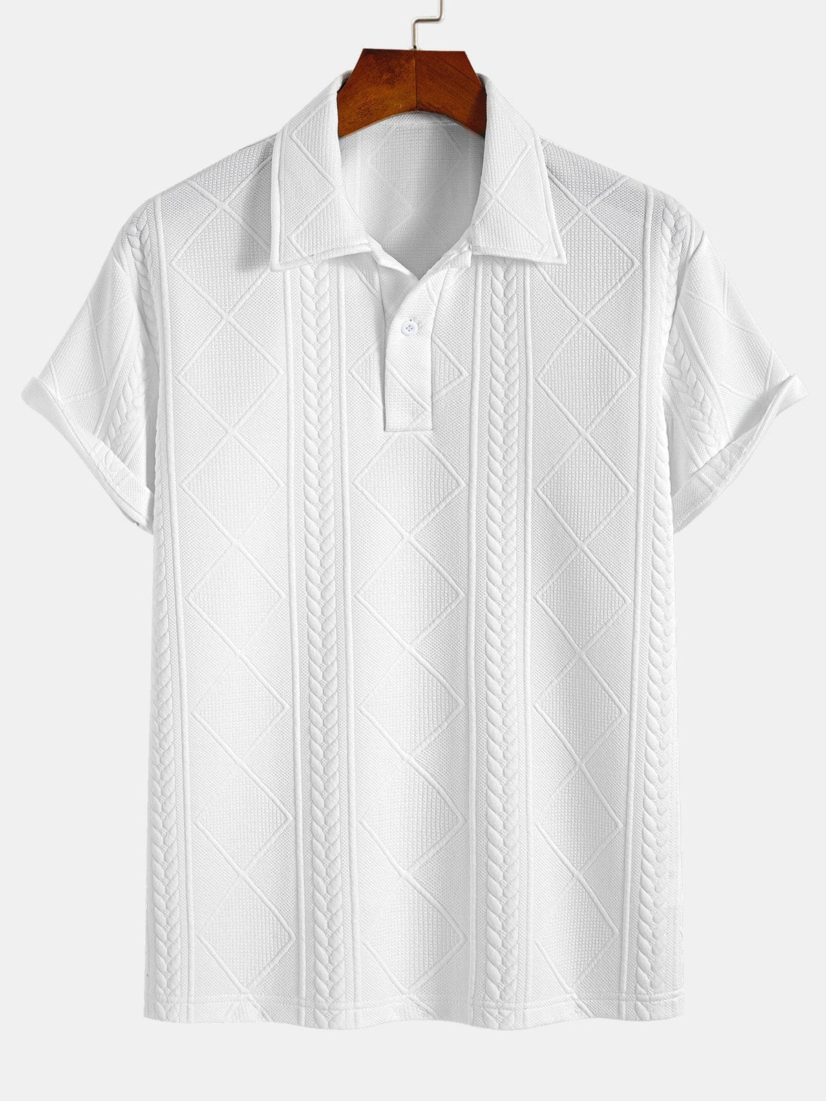 OSCAR | Set with geometric print polo