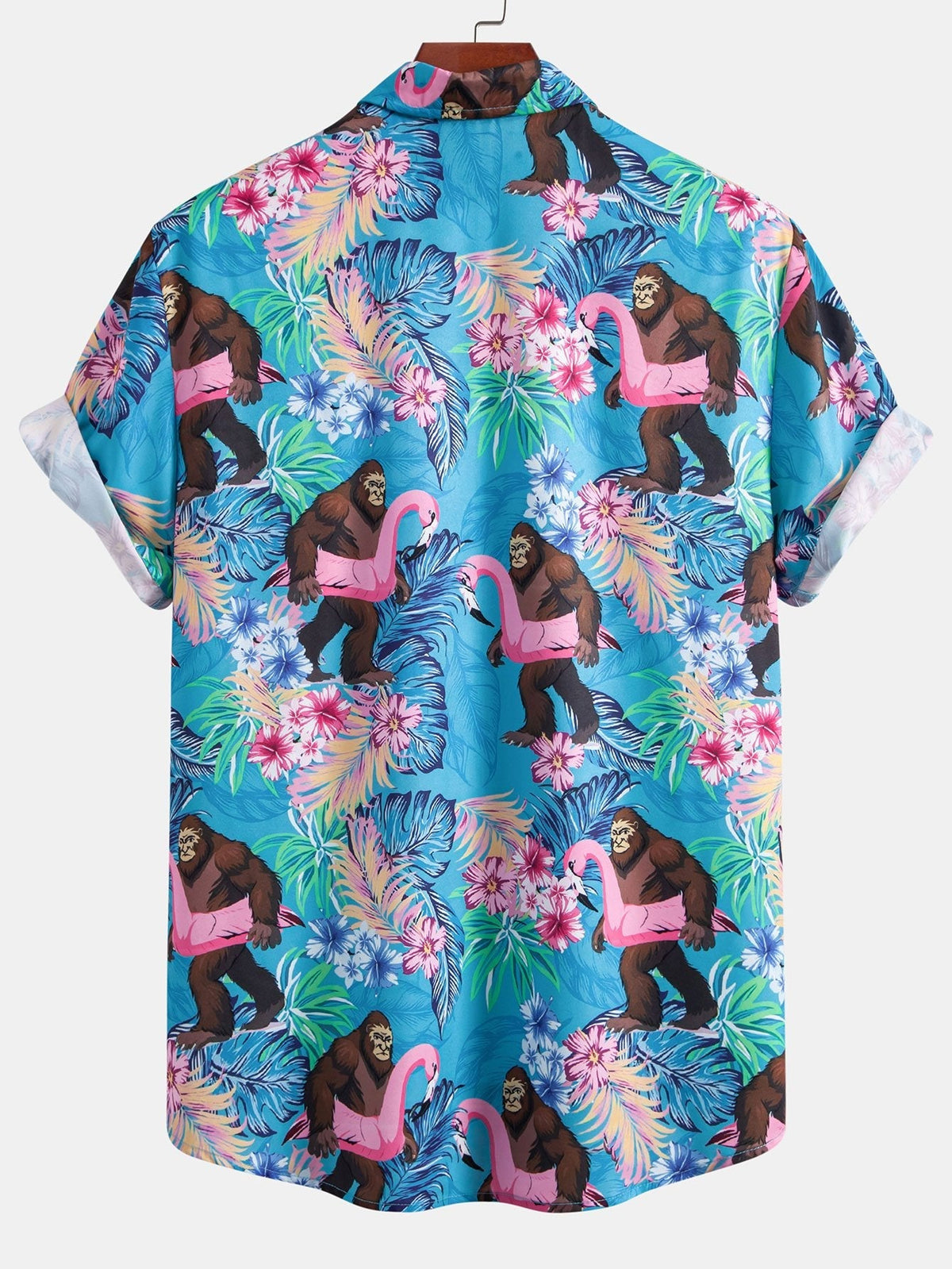 PHOEBE | Shirt and shorts set with all-over print