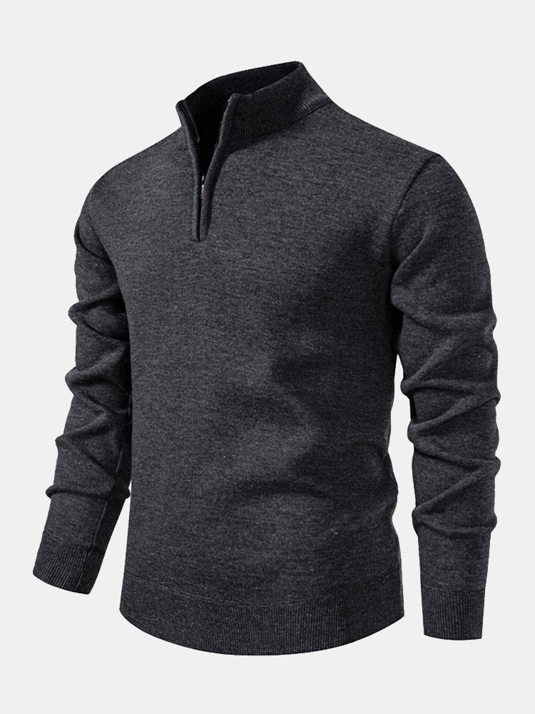 TEDDY | Zip sweater with relaxed fit
