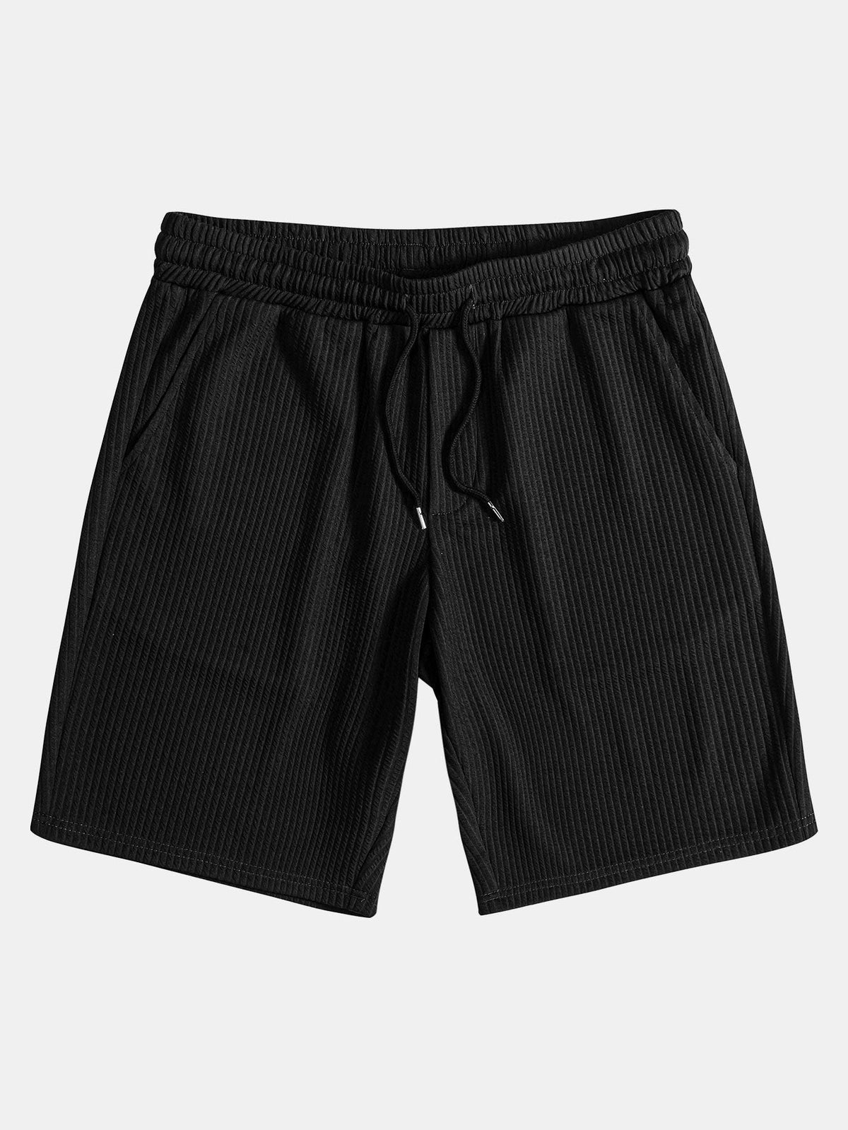 LEO | Ribbed shorts with muscle fit
