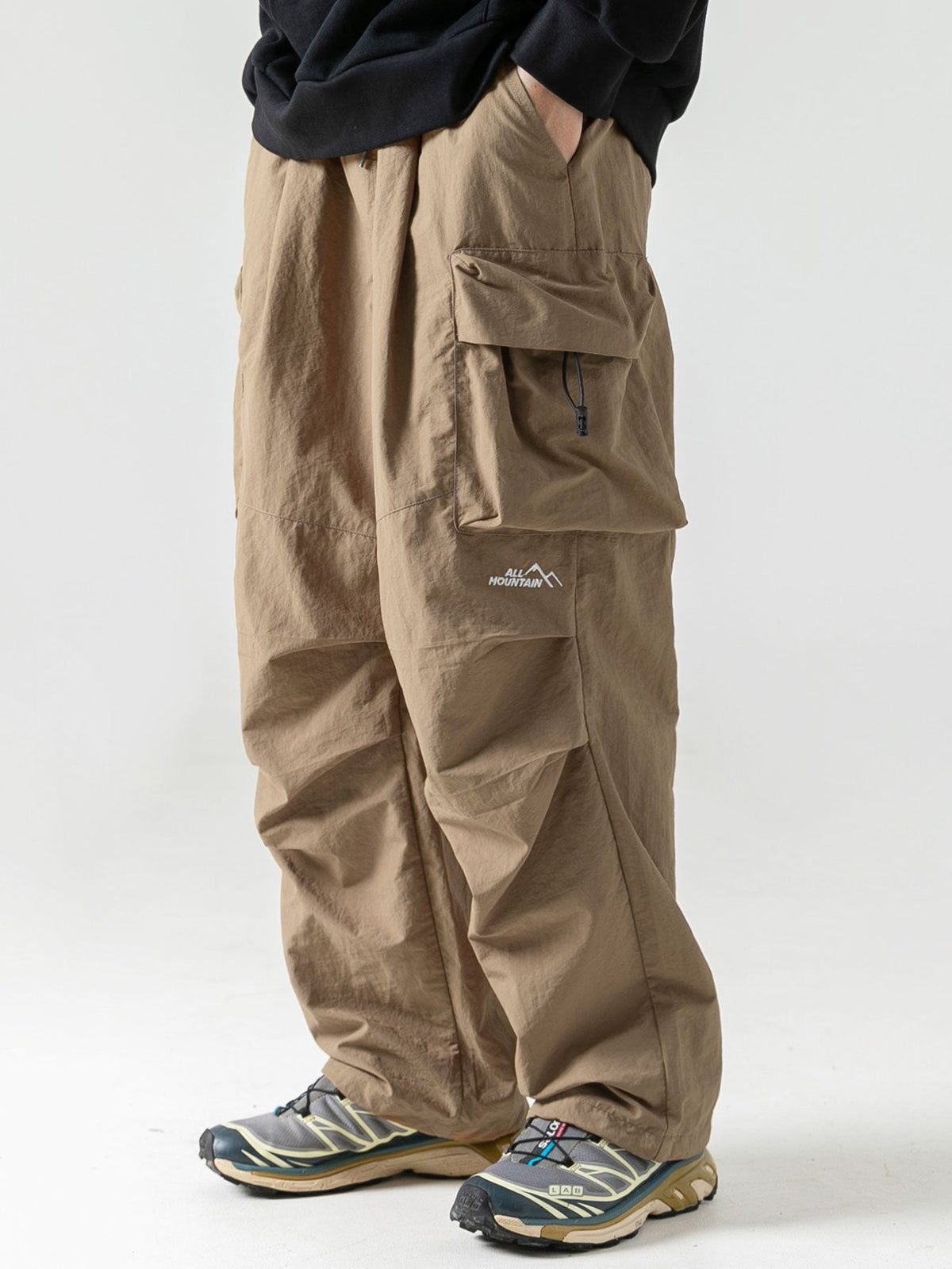 GEORGE | Parachute trousers with water-resistant finish