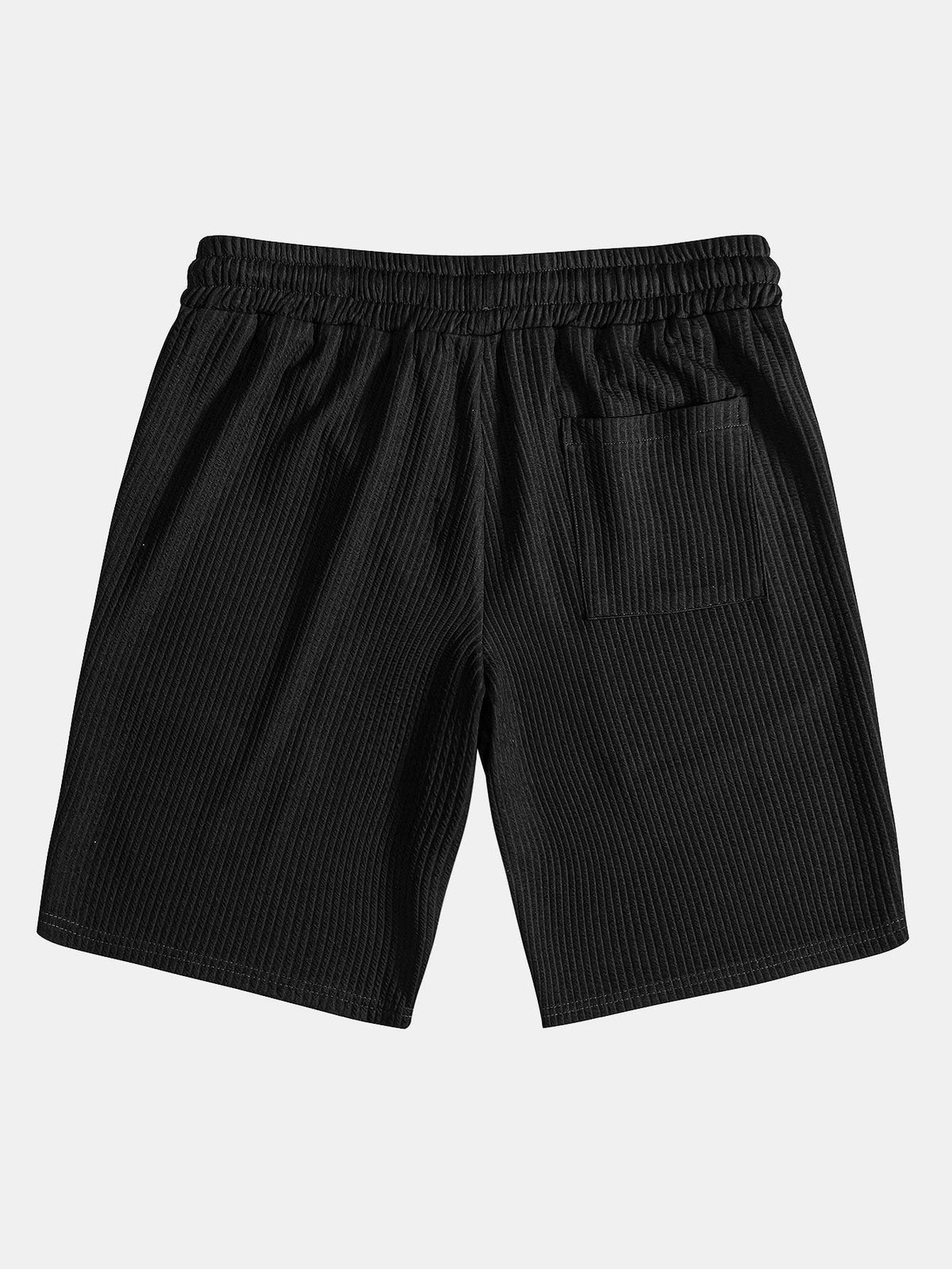 LEO | Ribbed shorts with muscle fit
