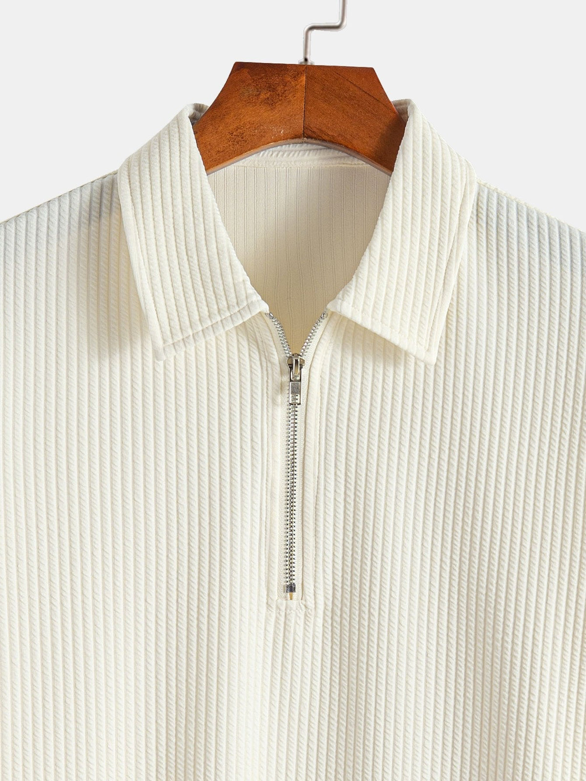 RUFUS | Polo and shorts set with half-zip