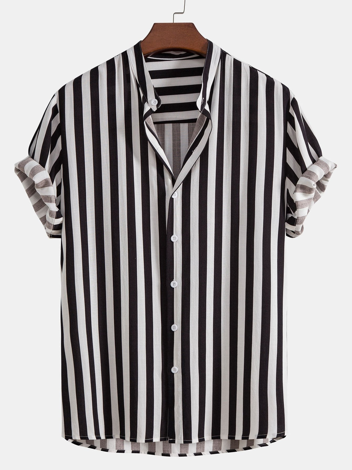 MIA | Set with striped collar shirt