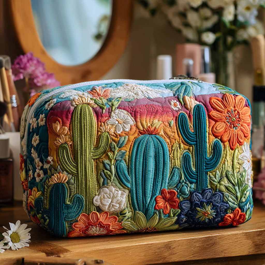 JEMIMA | Cosmetic bag with quilted design