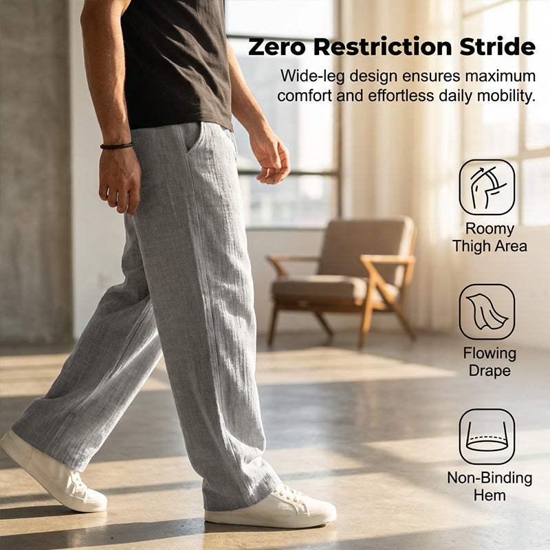 LEO | Straight-leg trousers with pockets