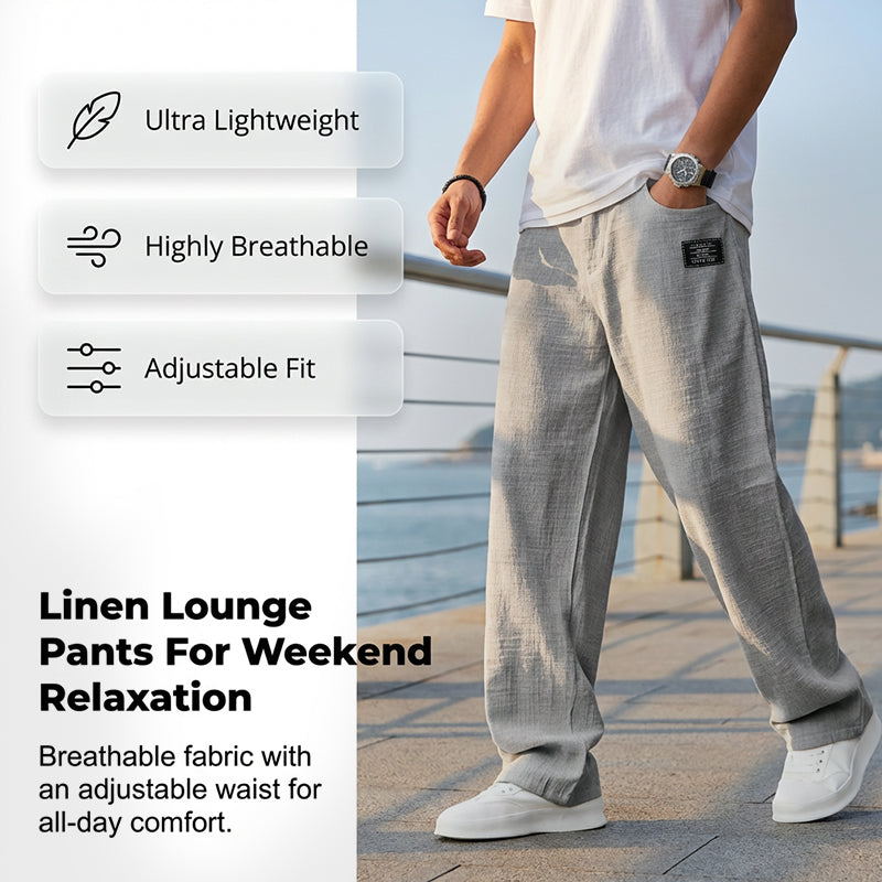 LEO | Straight-leg trousers with pockets