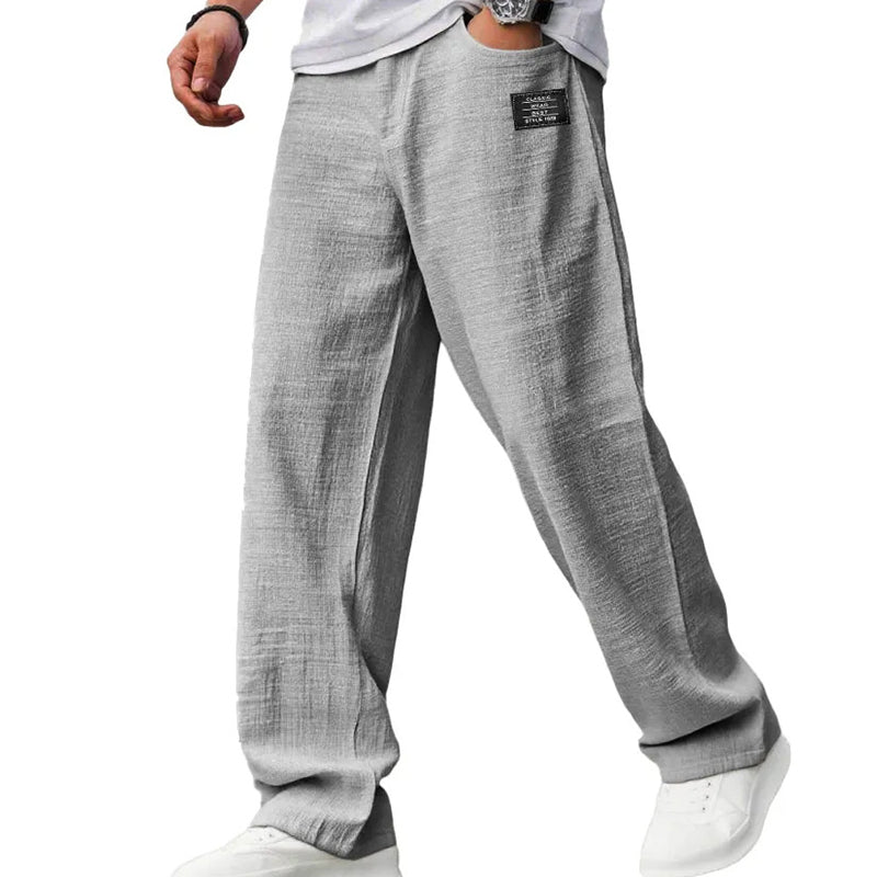 LEO | Straight-leg trousers with pockets