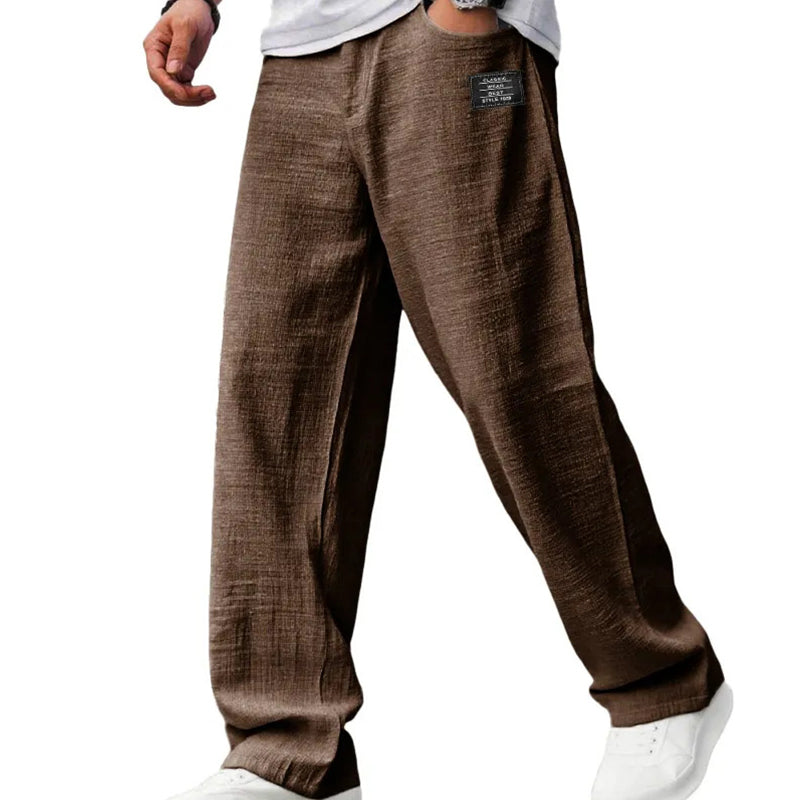 LEO | Straight-leg trousers with pockets