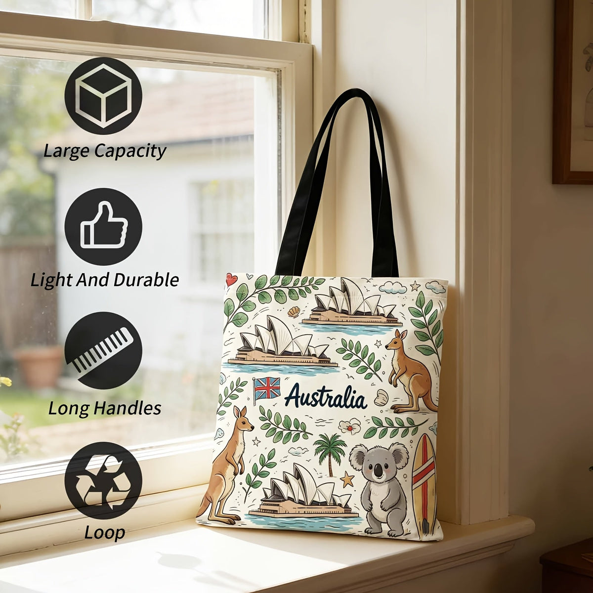 MIA | Tote bag with Australian print