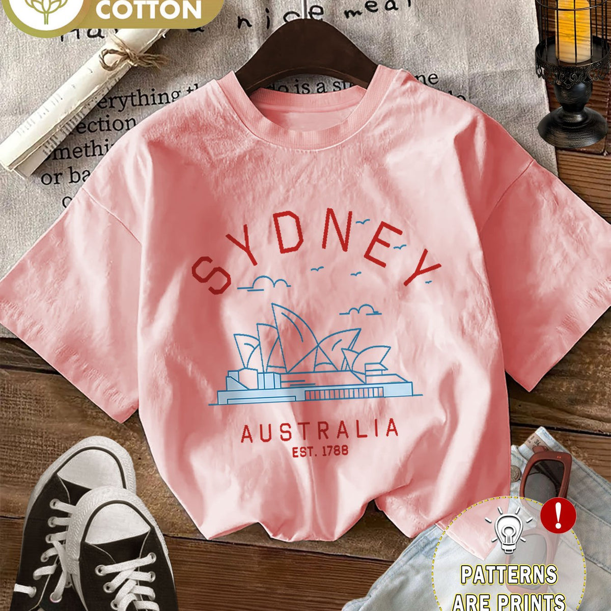 OLIVIA | Graphic tee with city print