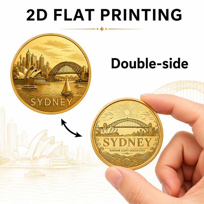 MIA | Collector's coin with harbour design