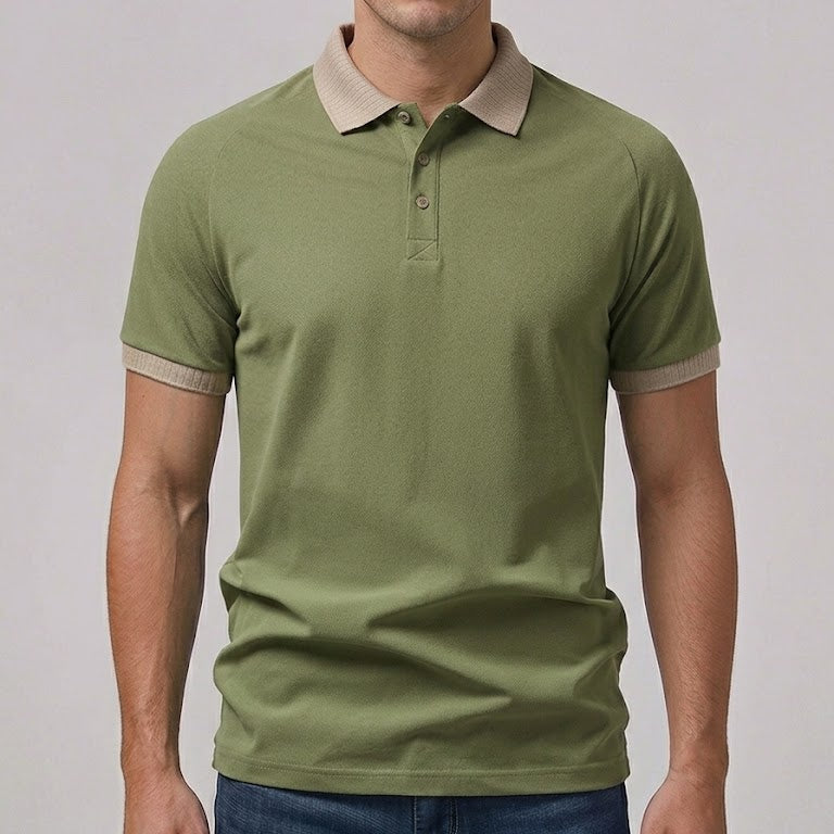 EDWARD | Polo shirt with contrast trim