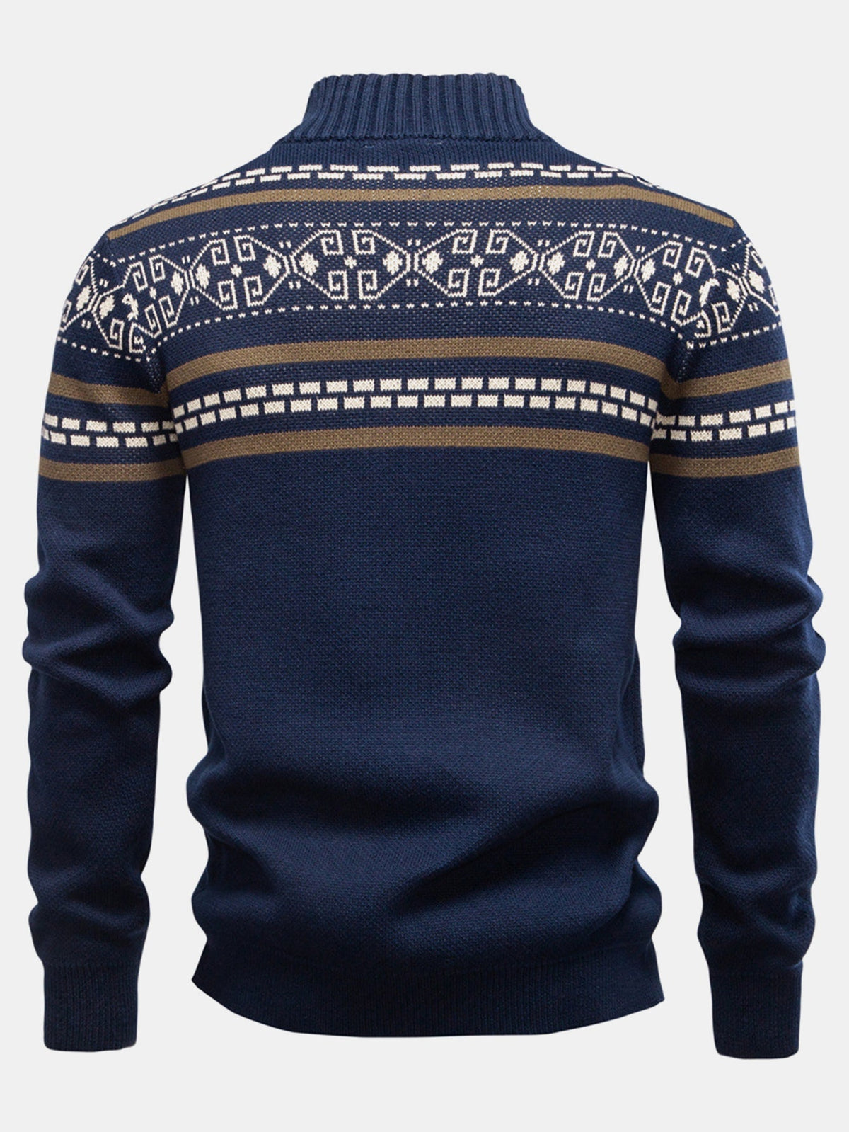 POPPY | Sweater with zip standing collar