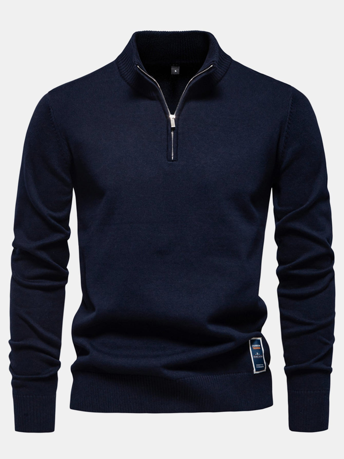 WILLOW | Quarter-zip sweater with relaxed fit