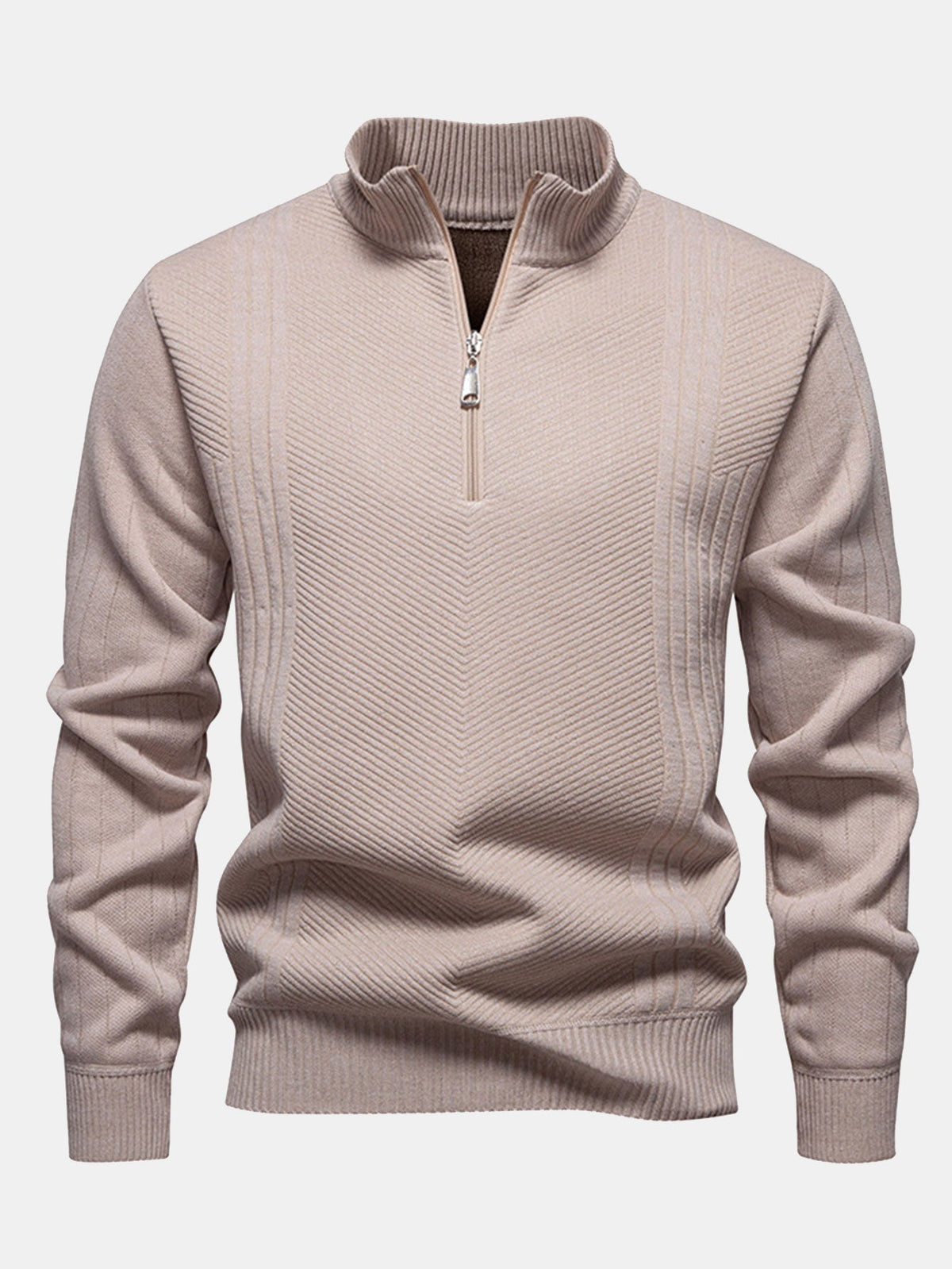 EVE | Sweater with quarter-zip neckline