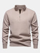 EVE | Sweater with quarter-zip neckline