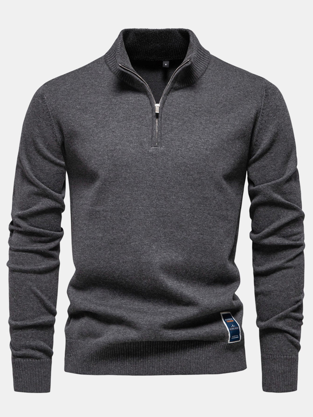 WILLOW | Quarter-zip sweater with relaxed fit