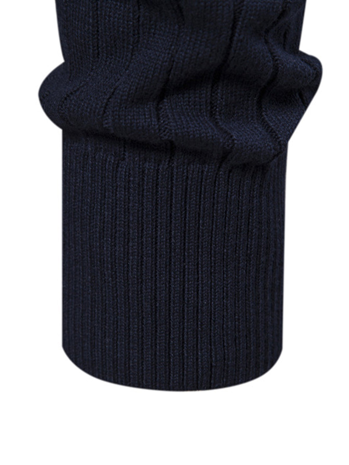 BEATRIX | Striped sweater with zip collar
